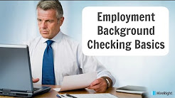 Employment Background Checking Basics